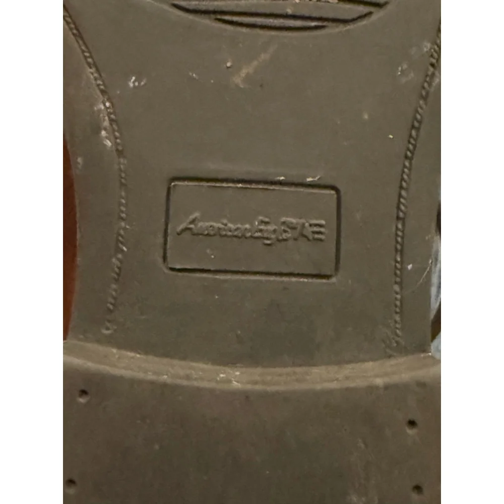 Boys American Eagle Brown Dress Shoes 13 (Little Boy)